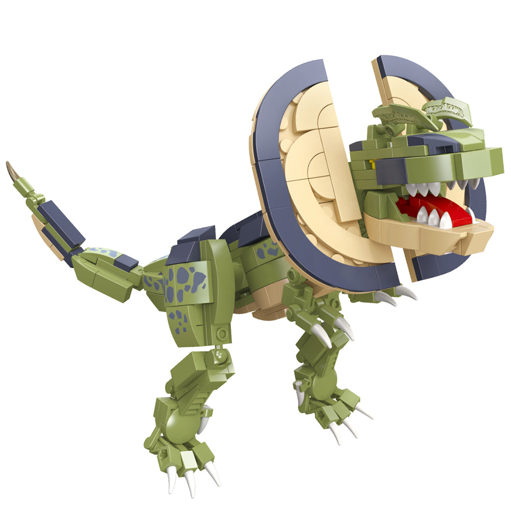 LITTLE STORY Block (Leg Godt) Toy Dinosaurs World - Double Crowned Dragon (309 Pcs)