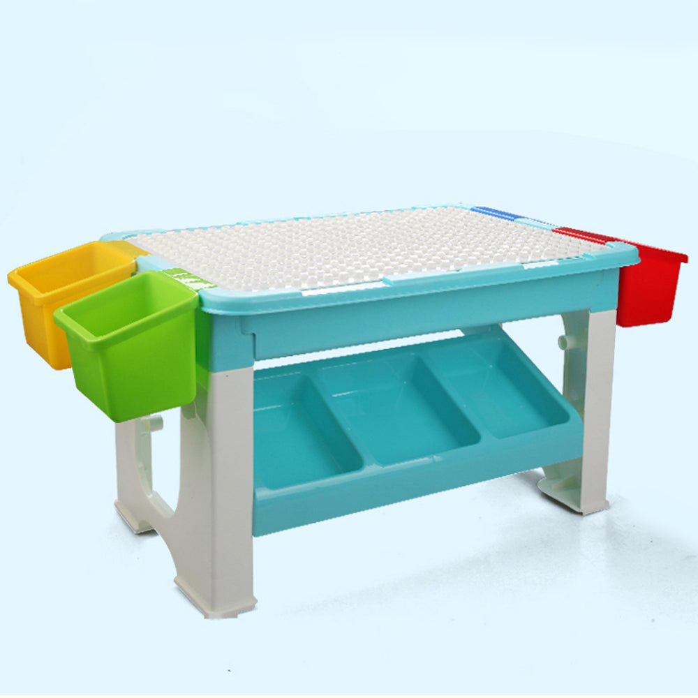 LITTLE STORY Blocks 3 in 1 Activity Table w/t 59 Blocks
