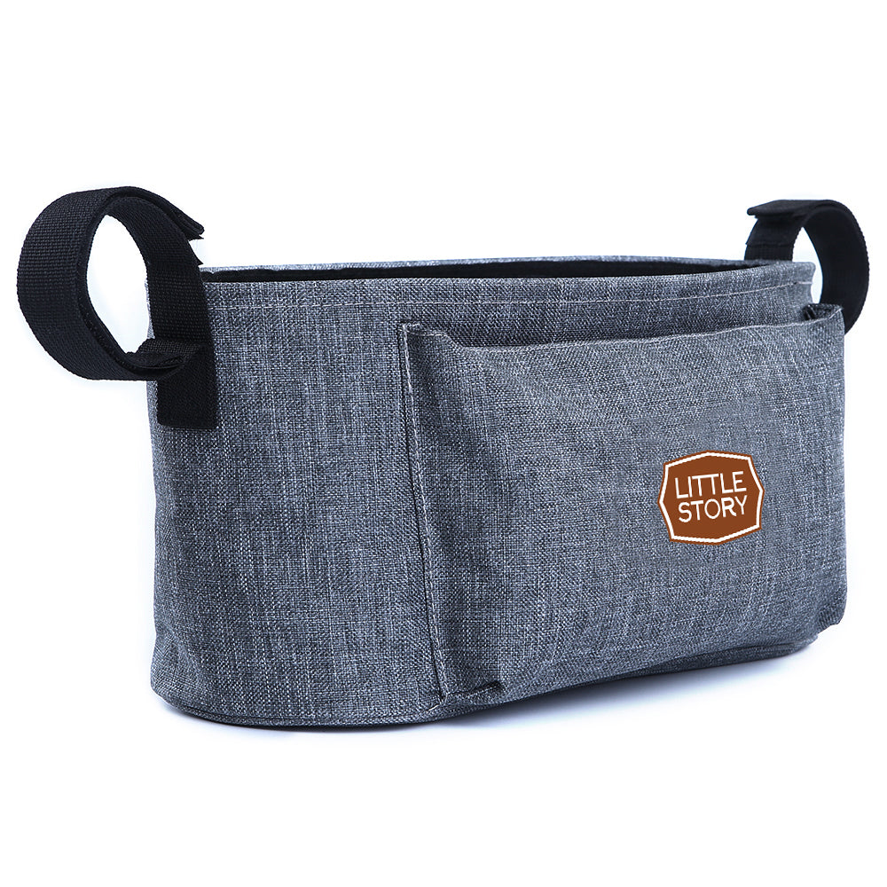 LITTLE STORY Stroller Organizer Travel Bag - Black