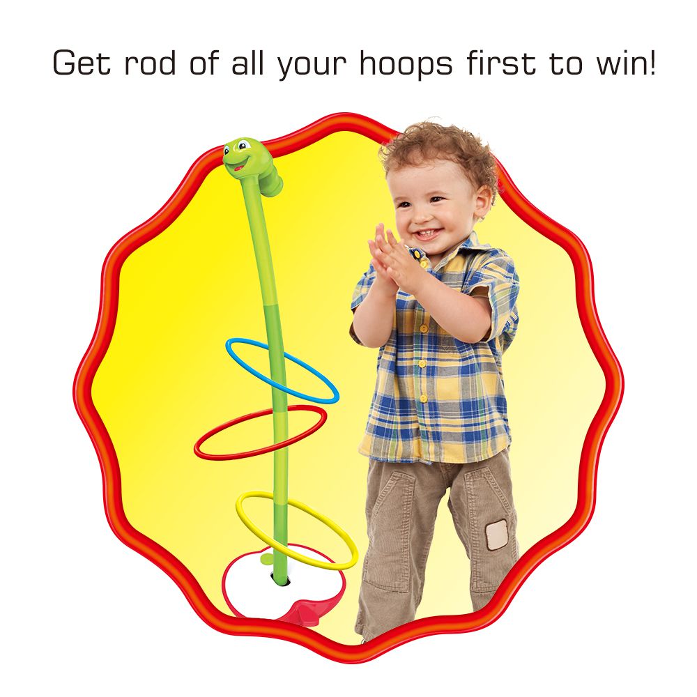 LITTLE STORY Electric Spin Master Sway Insect with 9*Ferrule Ring, STEM Series - Multicolor