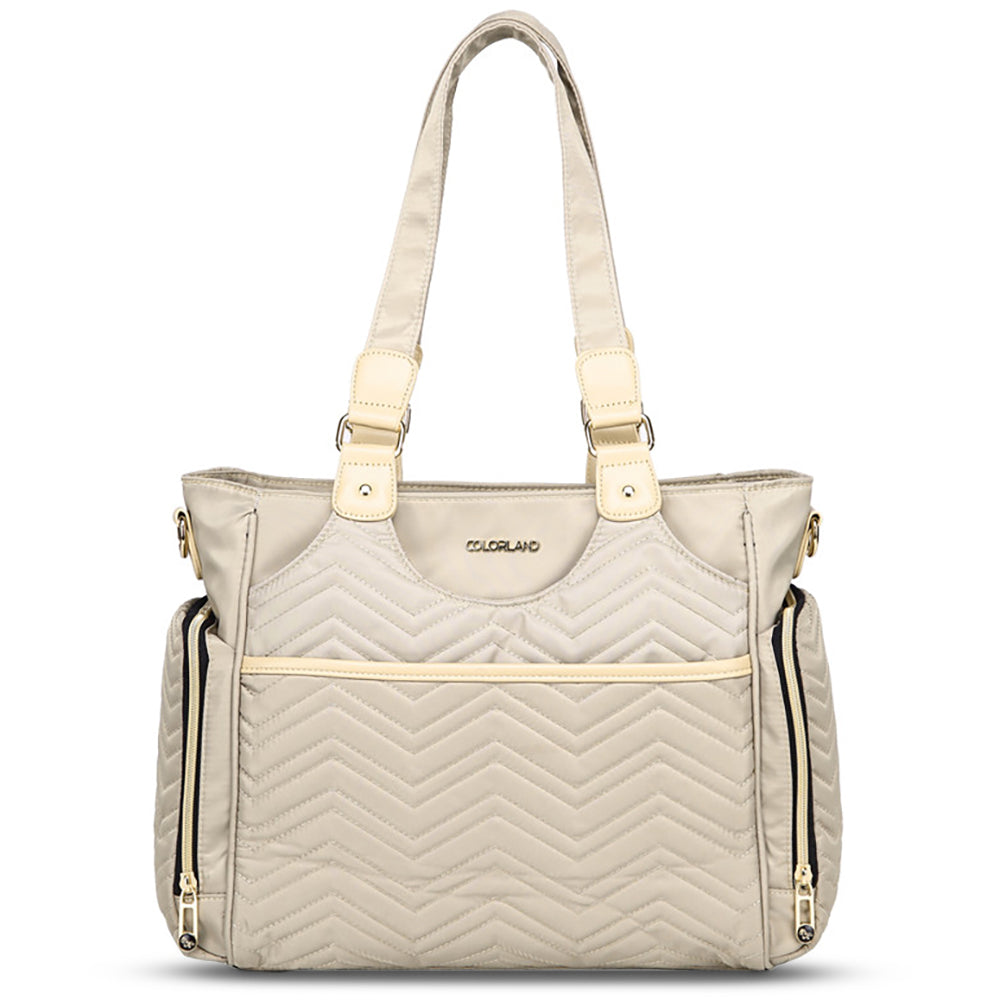LITTLE STORY Matilda Diaper Bag - Ivory