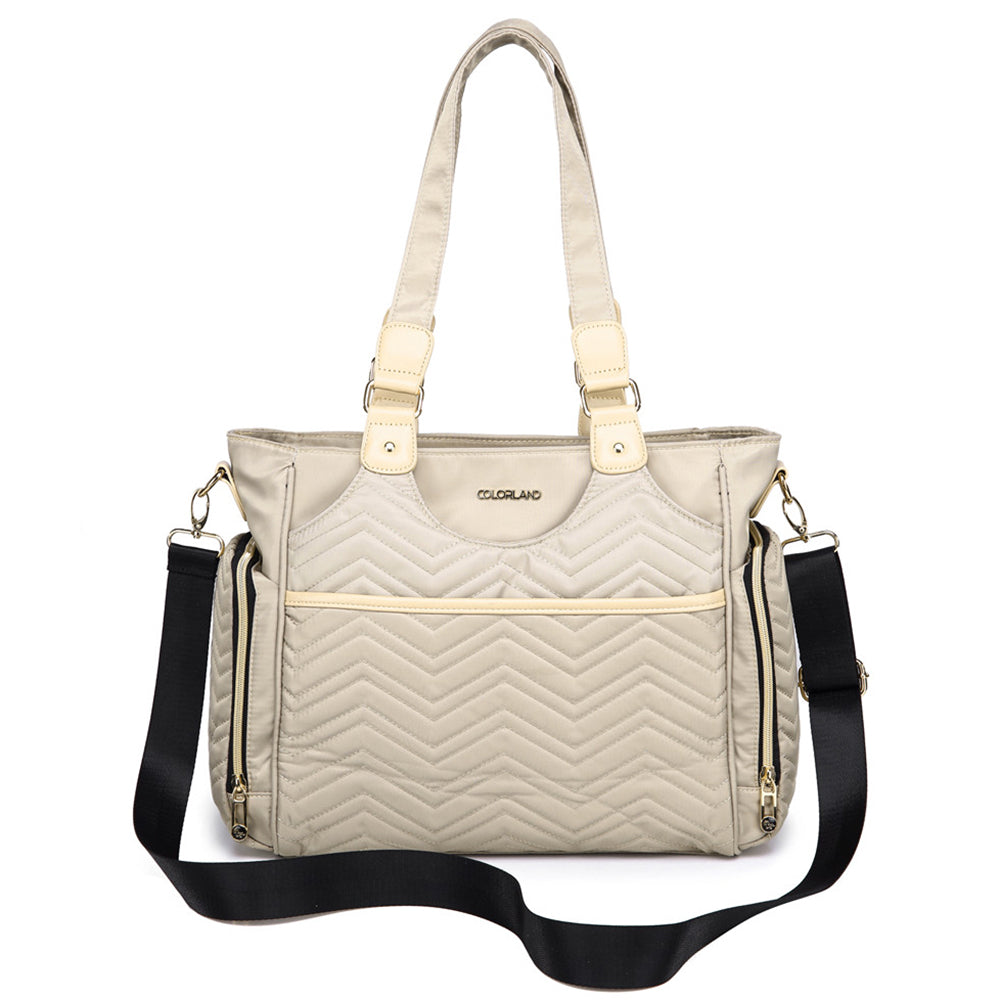 LITTLE STORY Matilda Diaper Bag - Ivory