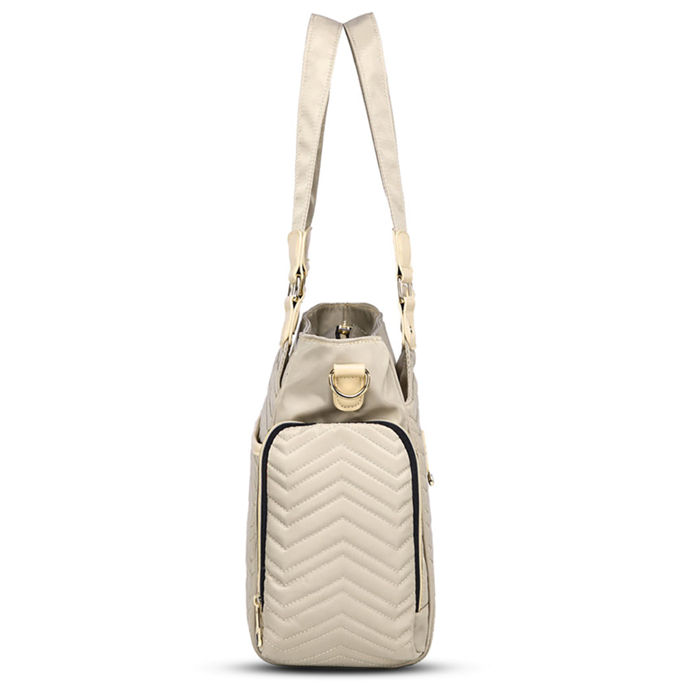 LITTLE STORY Matilda Diaper Bag - Ivory