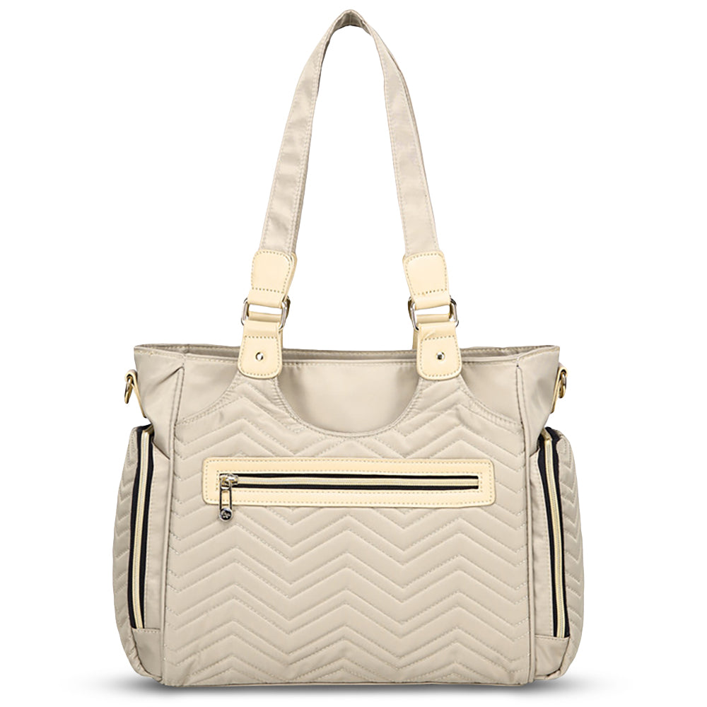 LITTLE STORY Matilda Diaper Bag - Ivory