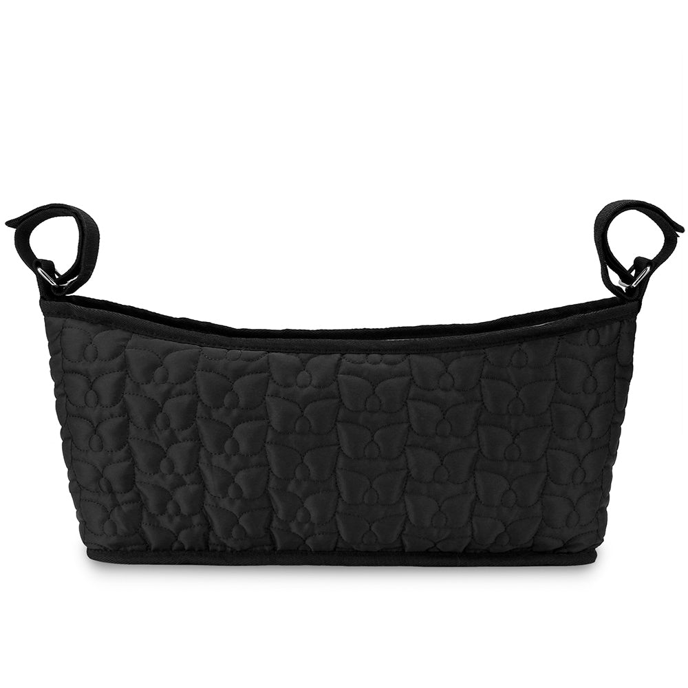 LITTLE STORY Premium Stroller Bag - Quilted - Black