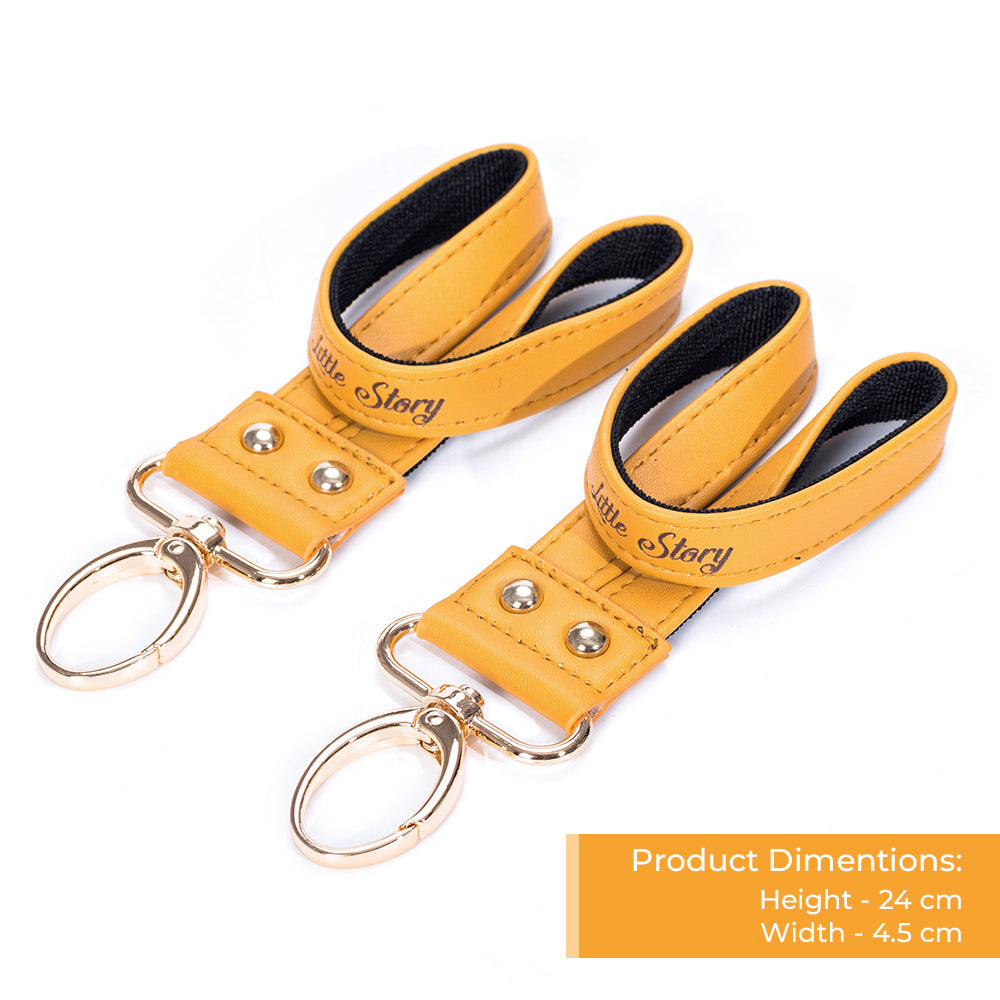 LITTLE STORY Premium Stroller Hooks - Khaki