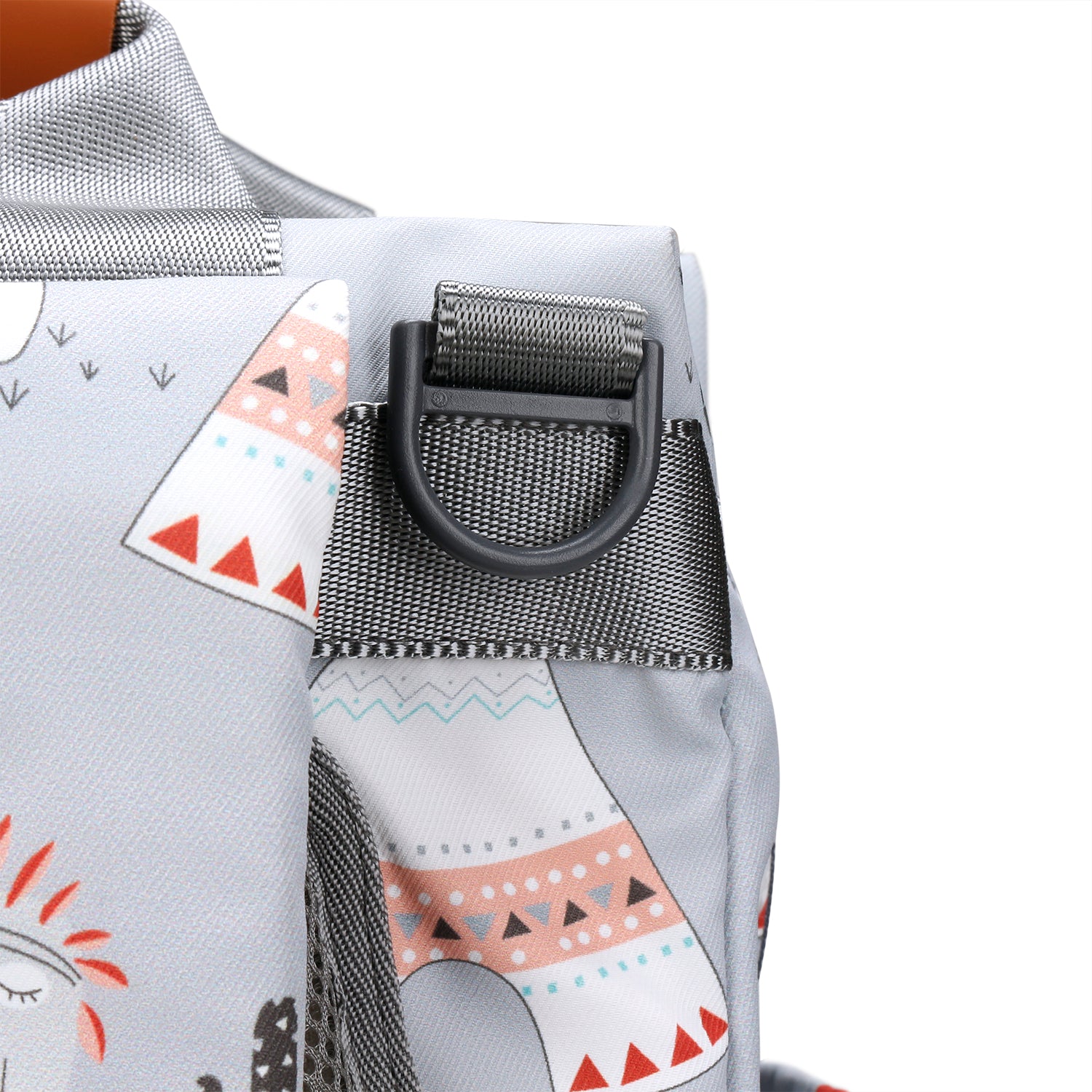 LITTLE STORY Styler Diaper Backpack - Polar Bear Grey