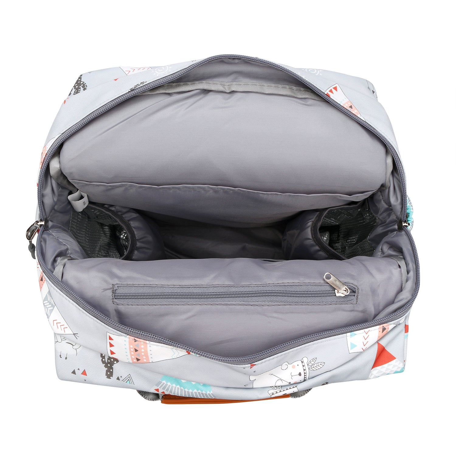 LITTLE STORY Styler Diaper Backpack - Polar Bear Grey