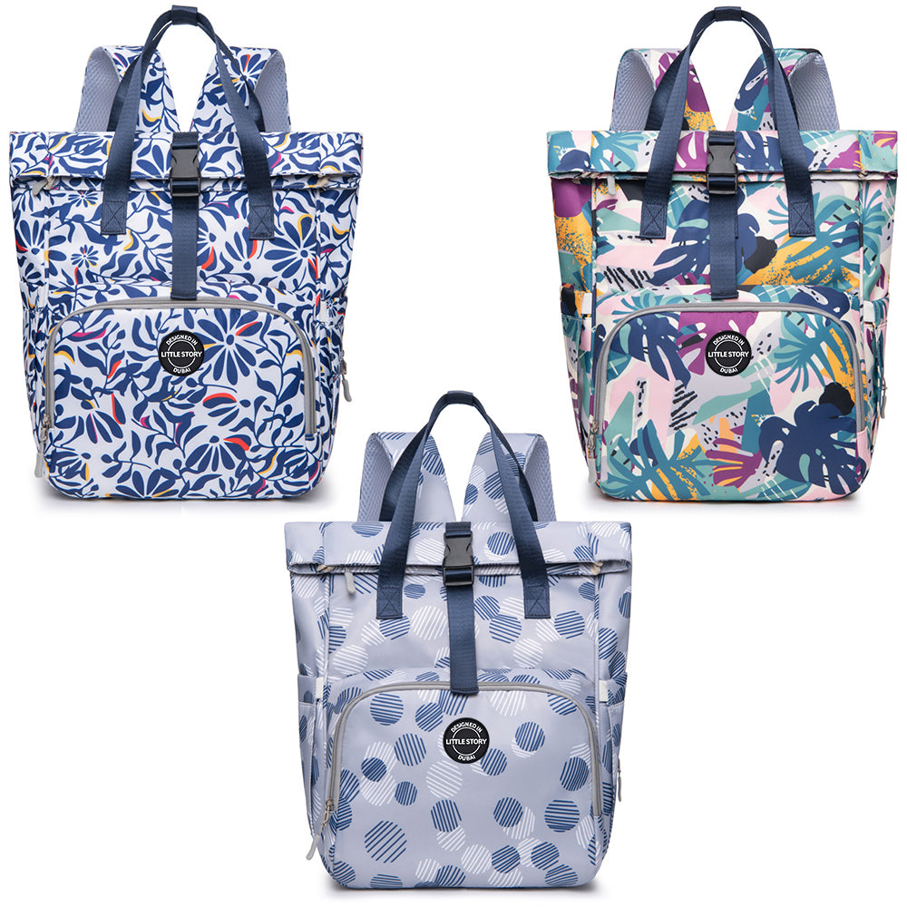 LITTLE STORY Tropical Diaper Bag