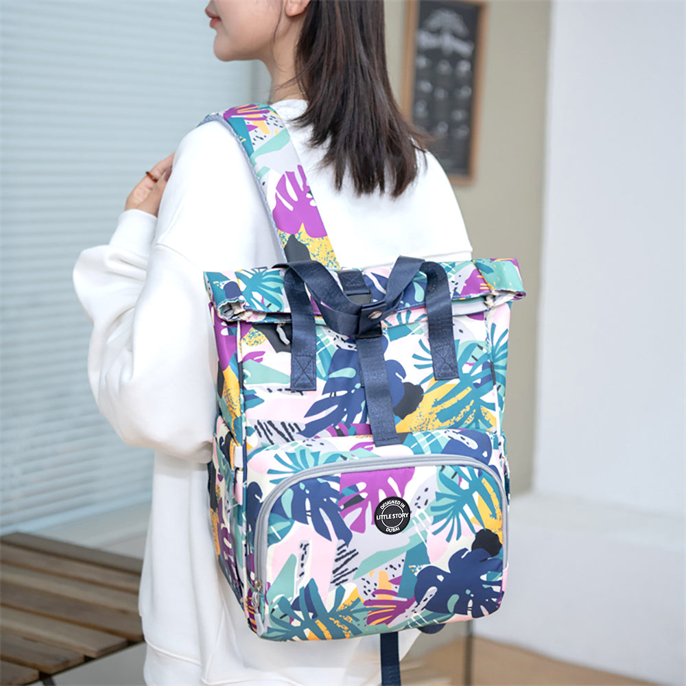 LITTLE STORY Tropical Diaper Bag