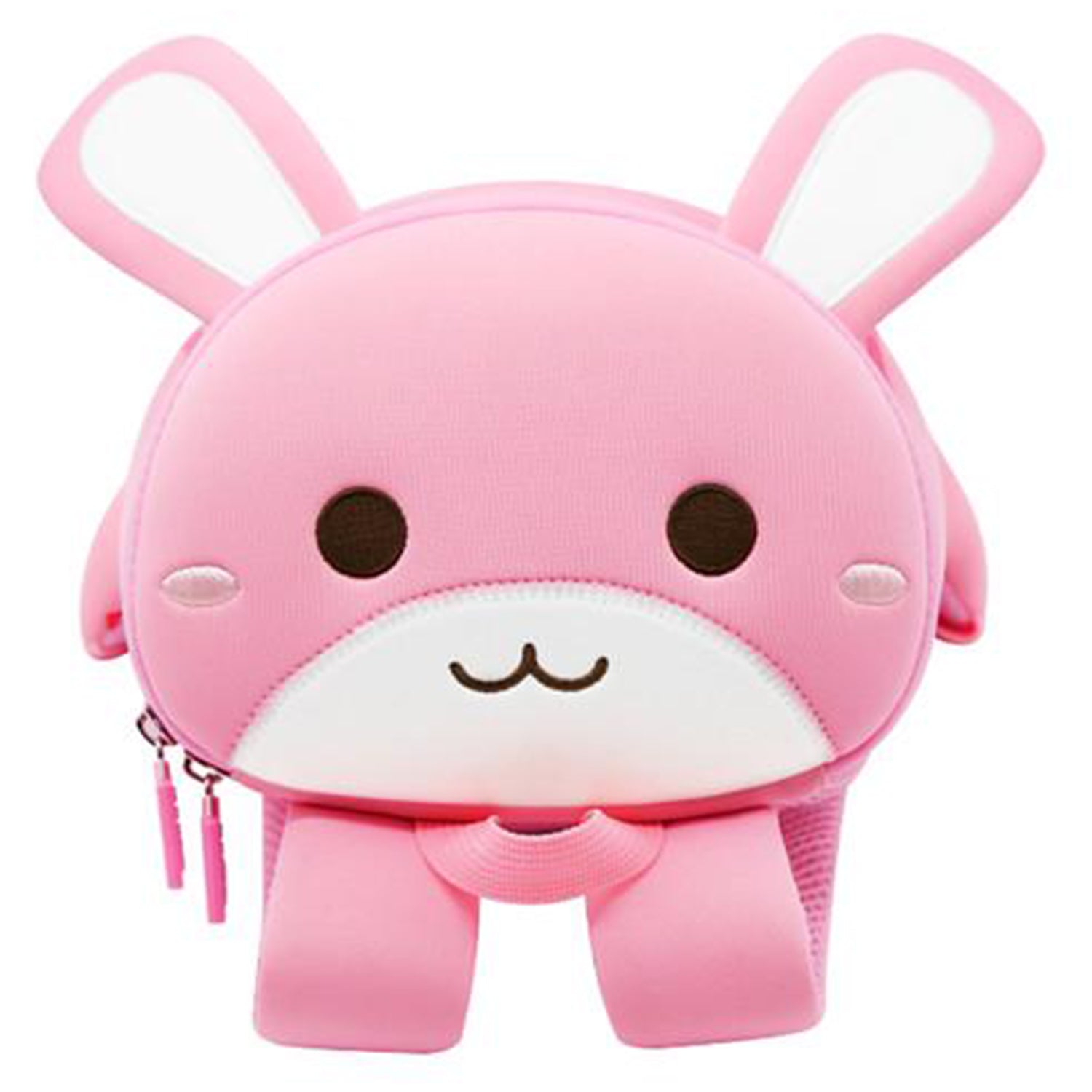 NOHOO Pre School 3D Bag Rabbit Pink (Medium)