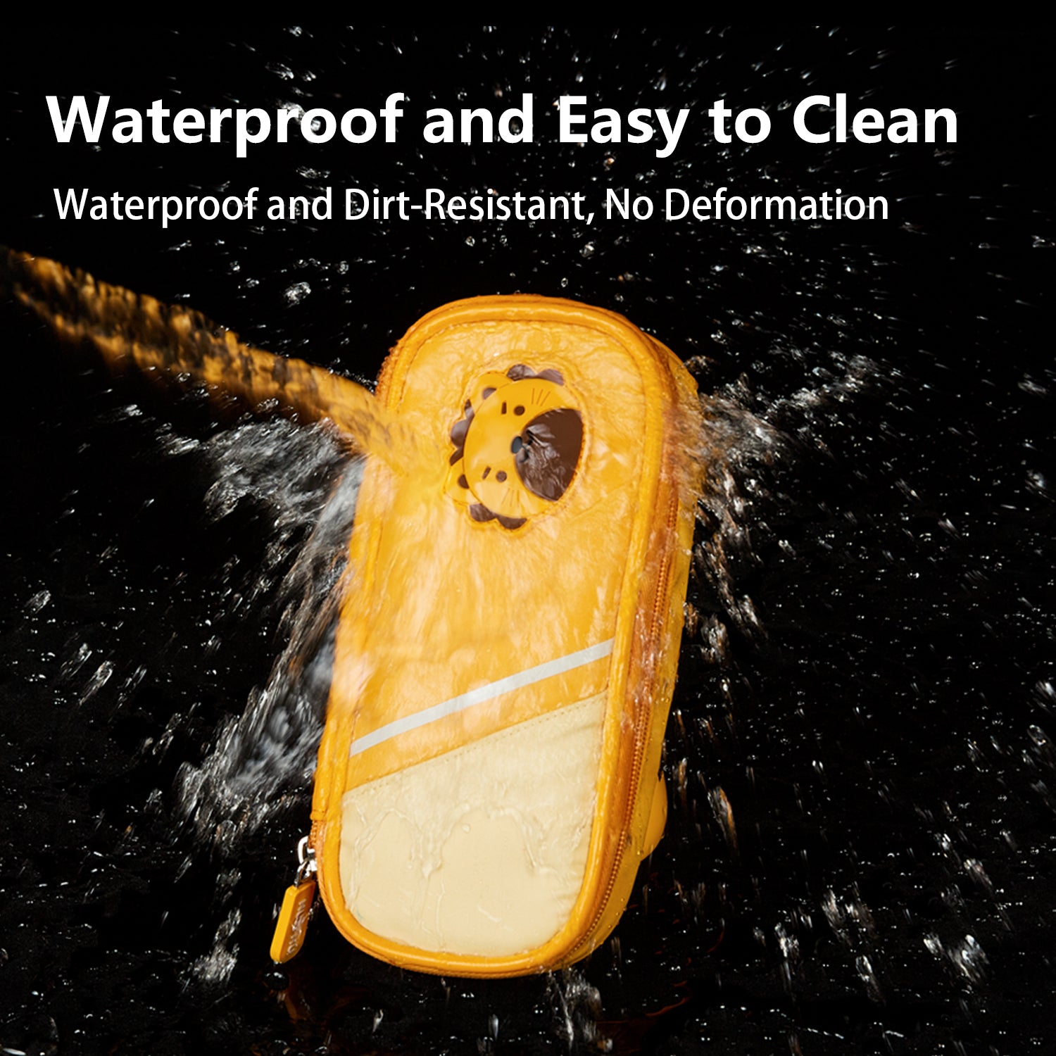 NOHOO Pencil Case - Lion Yellow