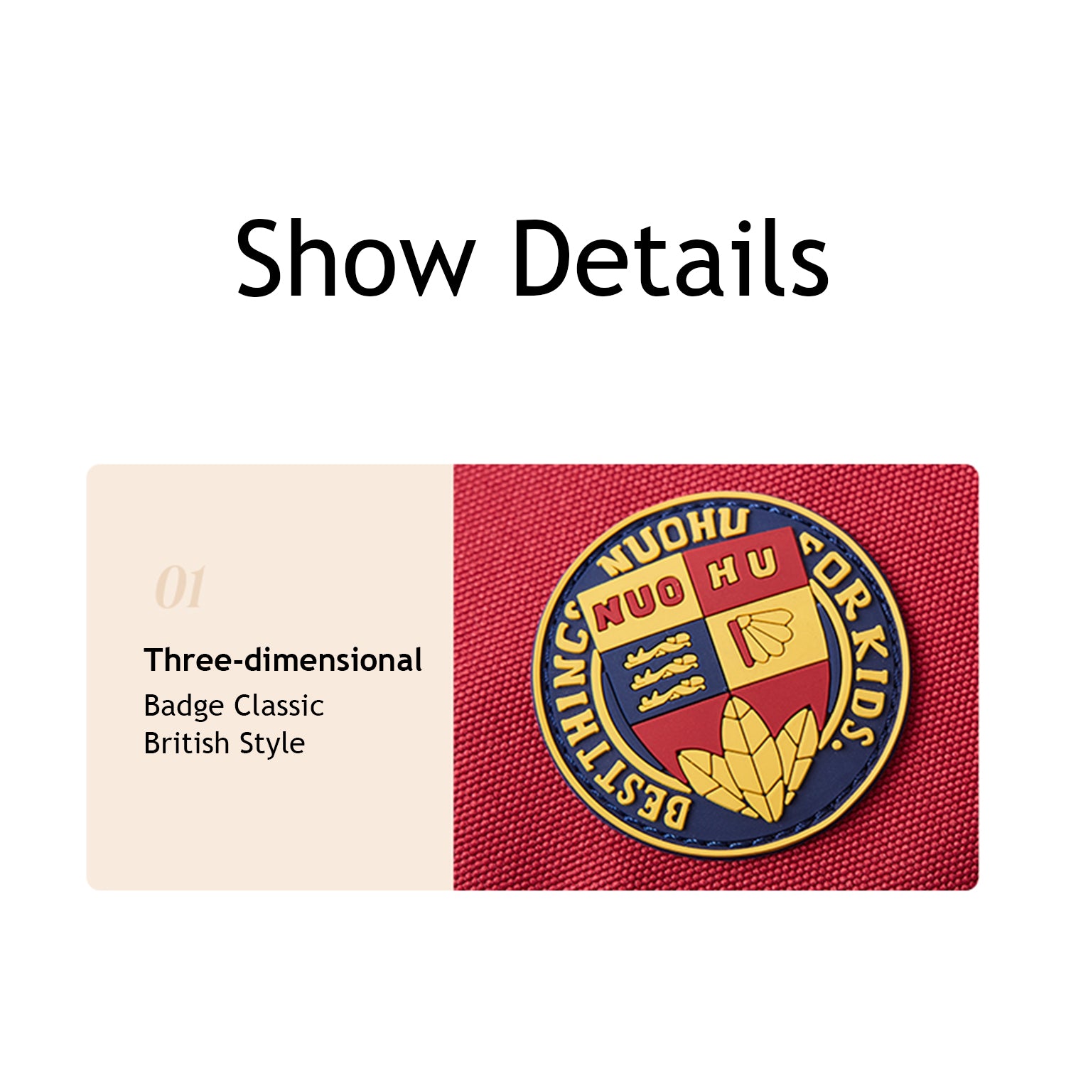 NOHOO Preppy School Hand Bag - Blue