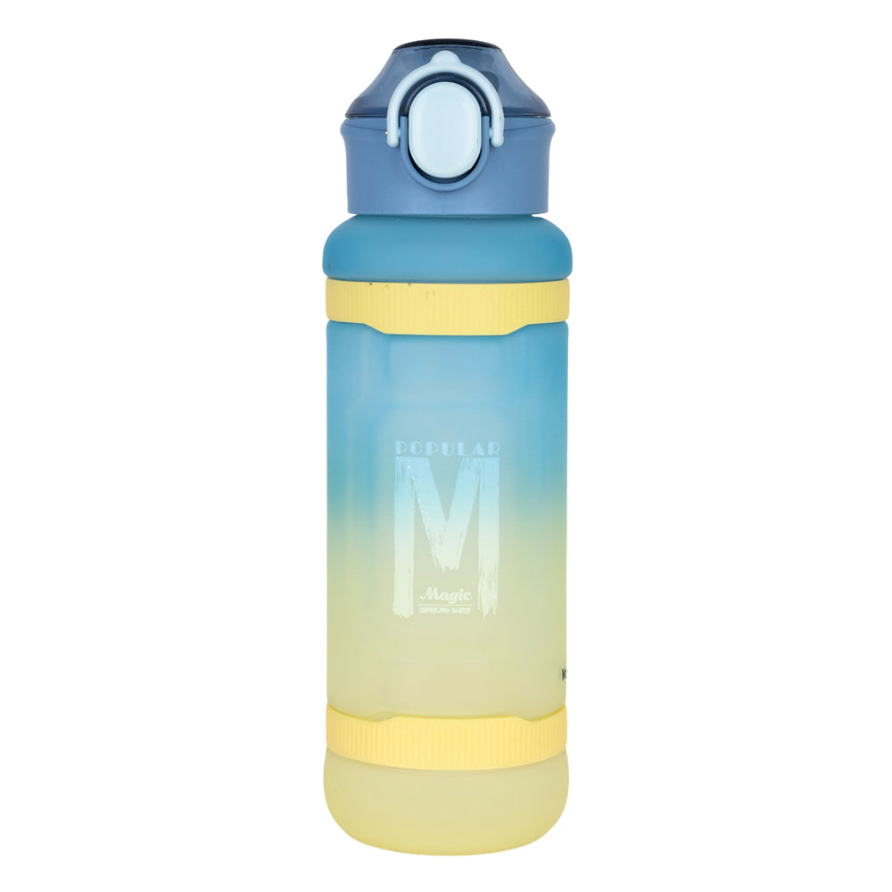 NOVA KIDS Water Bottle 1000ml with Straw- Blue