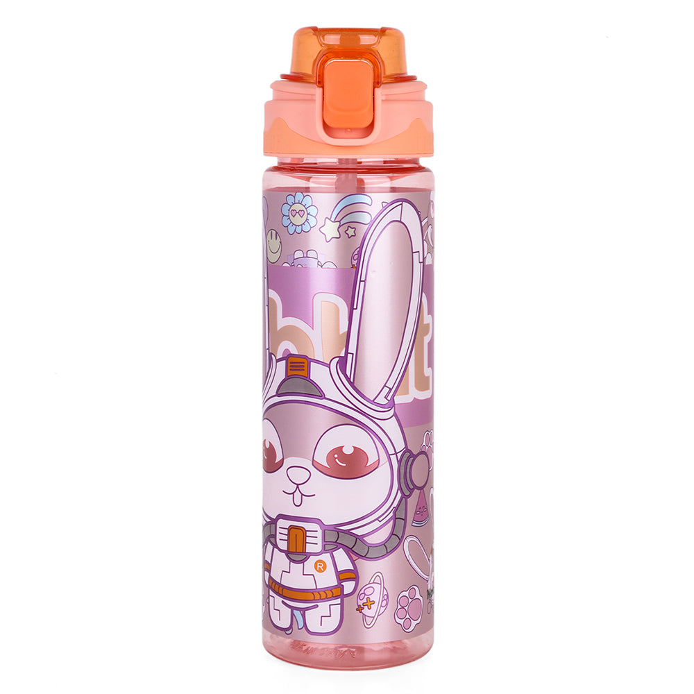 NOVA KIDS Water Bottle 700ml with Straw- Orange