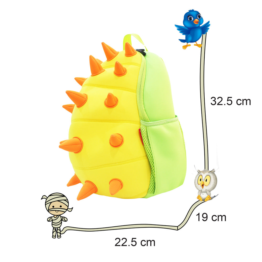 NOHOO Spiky Dinosaur School Set - Yellow