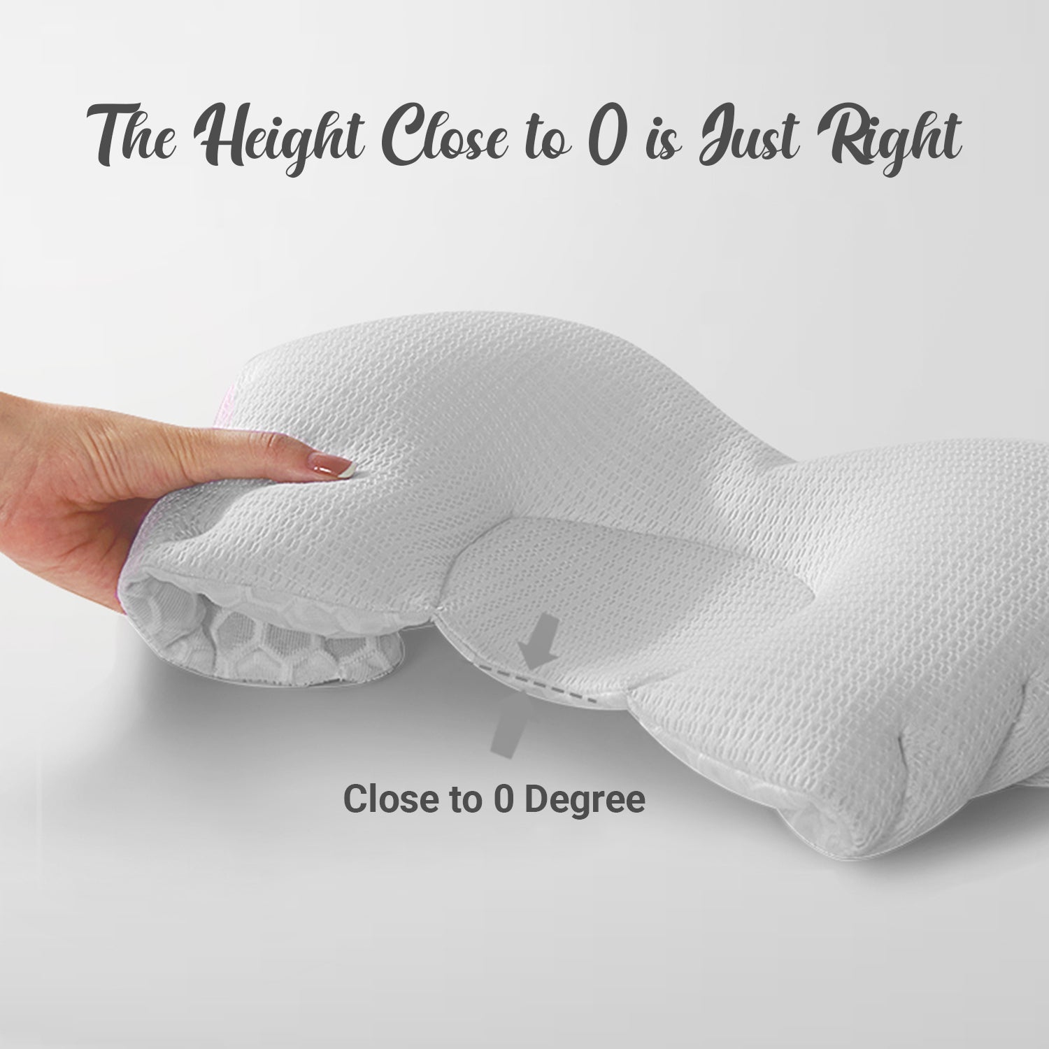 وسادة أجنحة لشكل رأس الرضيع من صن فينو - بيضاء