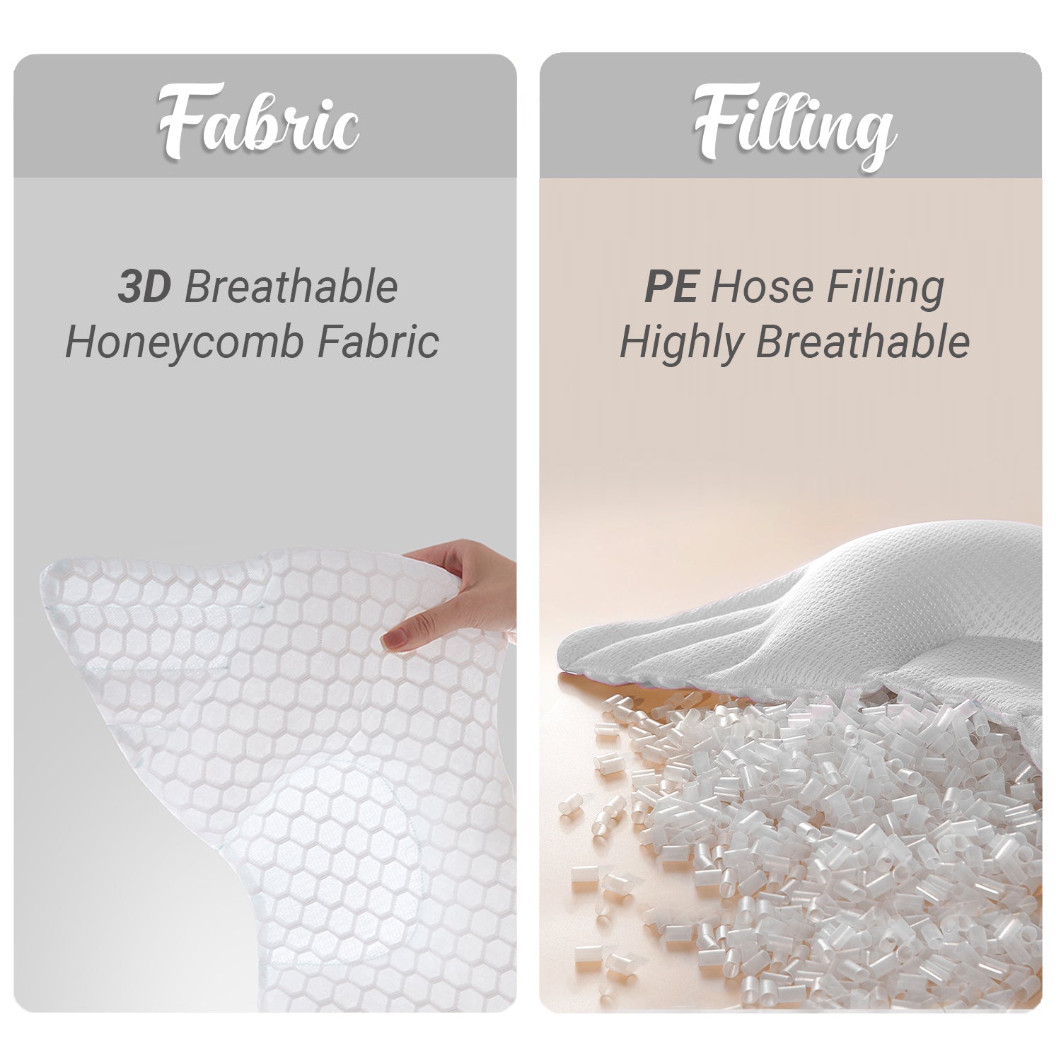 وسادة أجنحة لشكل رأس الرضيع من صن فينو - بيضاء