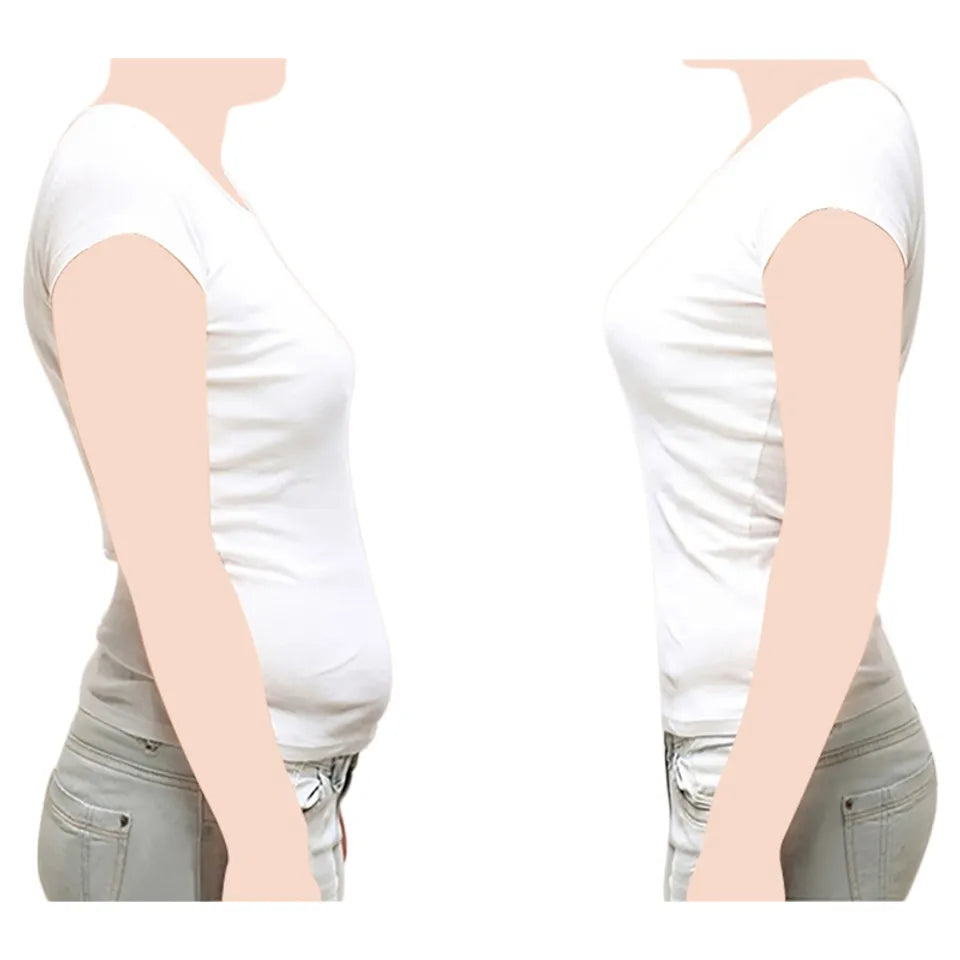 صن فينو - حزام بطن قابل للتنفس لما بعد الولادة - أزرق - كبير