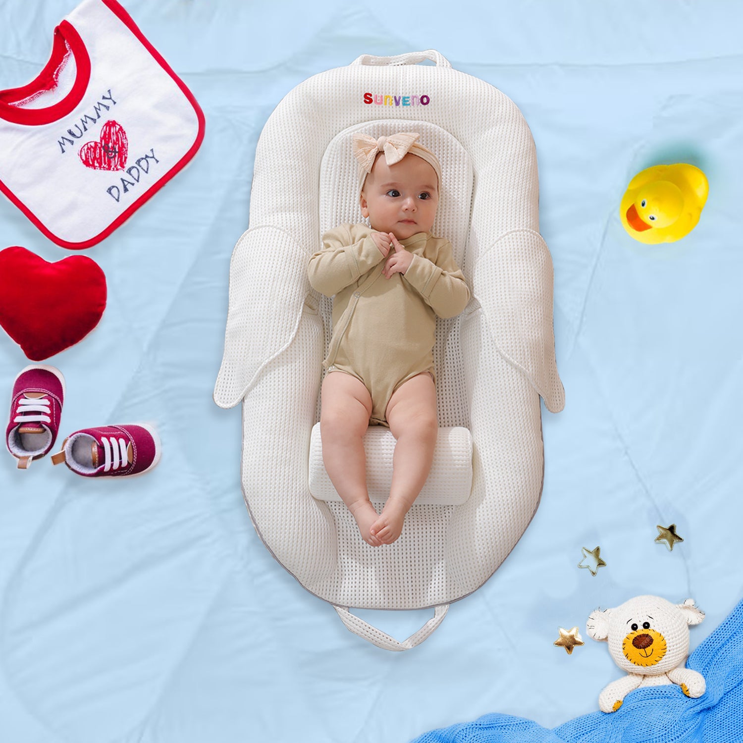 SUNVENO - DuPont Baby Nest Wings - White