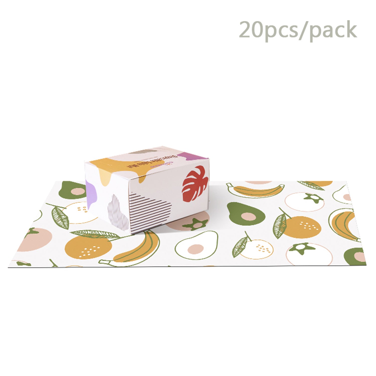مفارش سفر متعددة الأغراض من صن فينو، للاستخدام مرة واحدة، لإطعام الأطفال، عبوة من 20 قطعة