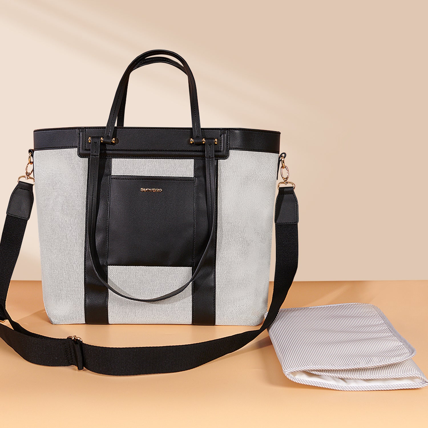 SUNVENO La Mode Premium Diaper Bag - Black