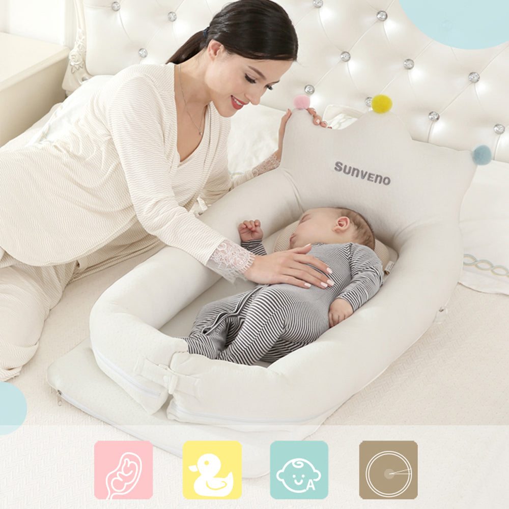 SUNVENO – All Season Royal Baby Nest - White
