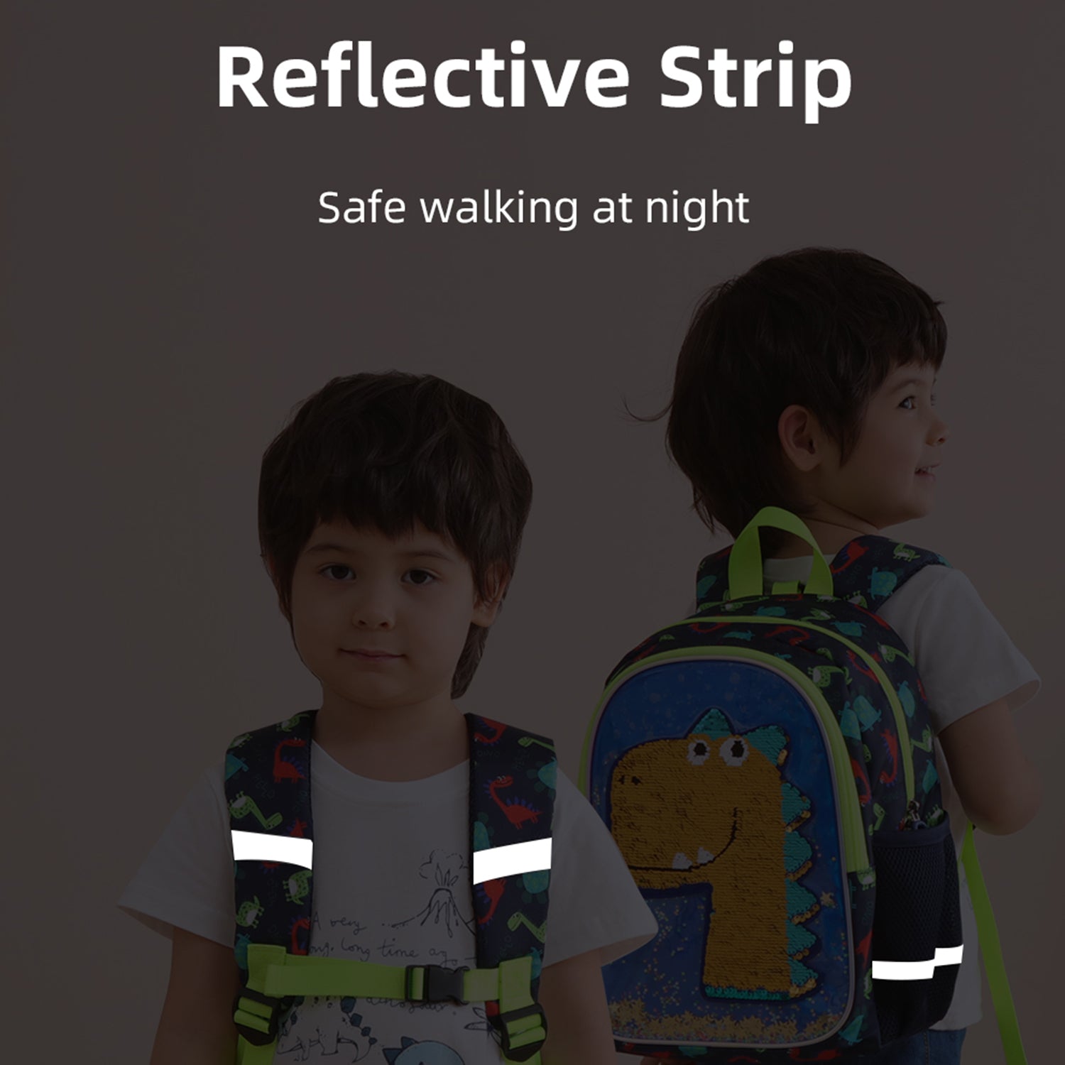 حقيبة ظهر مدرسية على شكل ديناصور من صن فينو