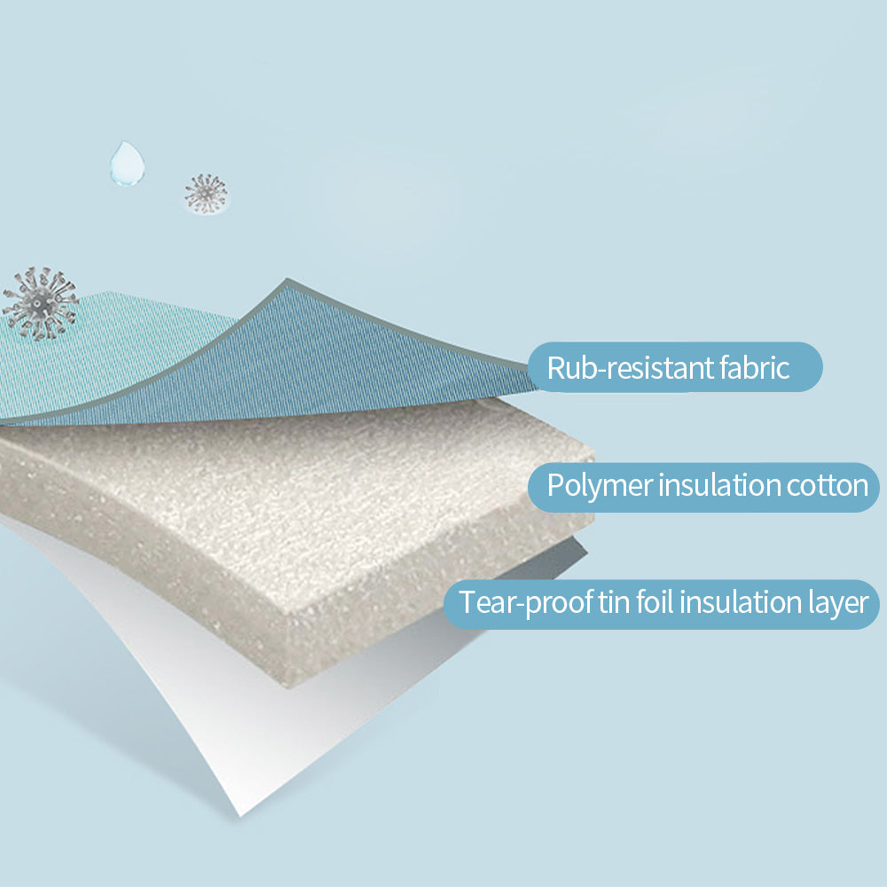 صن فينو - حقيبة غداء معزولة بلون وردي لامع