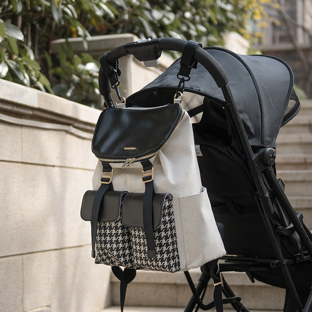 SUNVENO Mamma Diaper Bag - Black