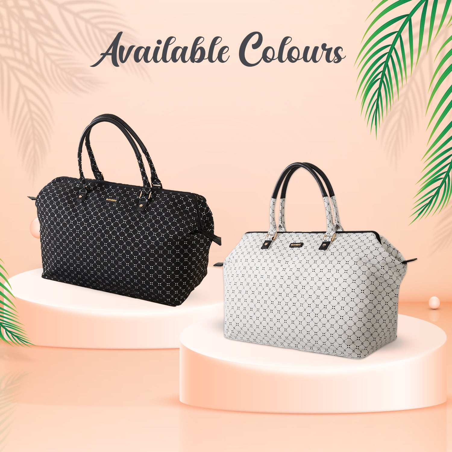 SUNVENO Mommy Fashion Diaper Bag - White