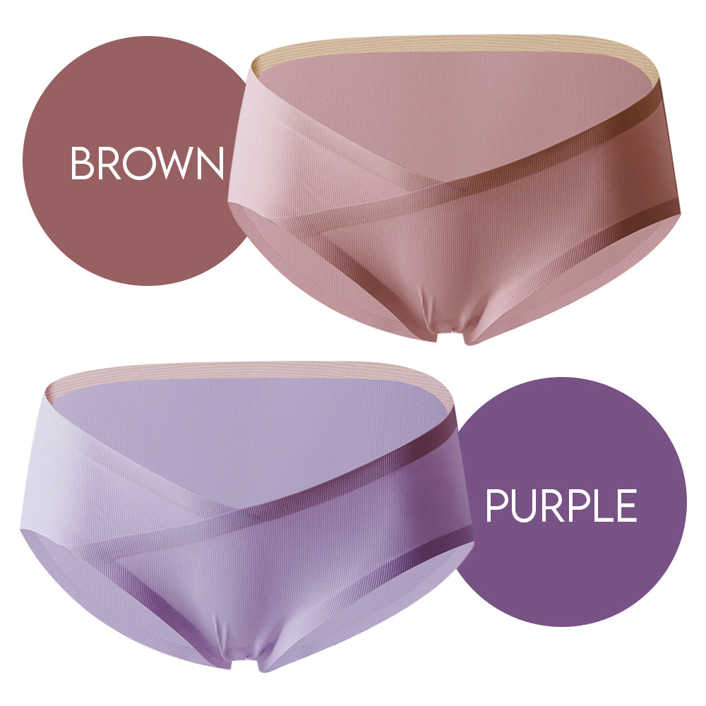 SUNVENO Maternity Ultra Lite Pantie (L) - Purple