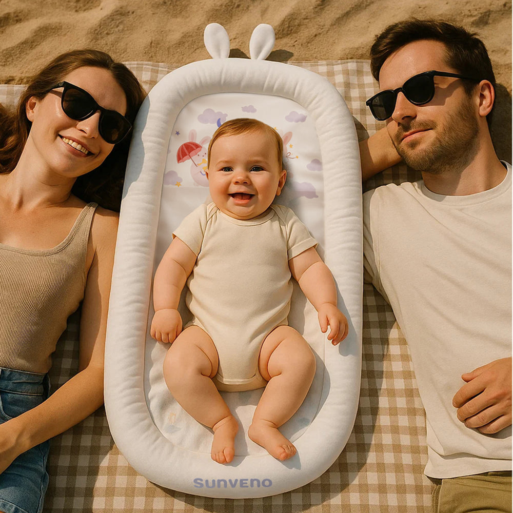 Sunveno Newborn Baby Nest - White