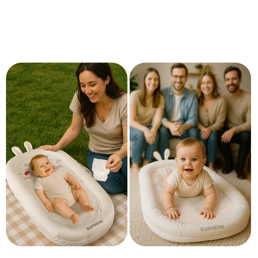 Sunveno Newborn Baby Nest - White