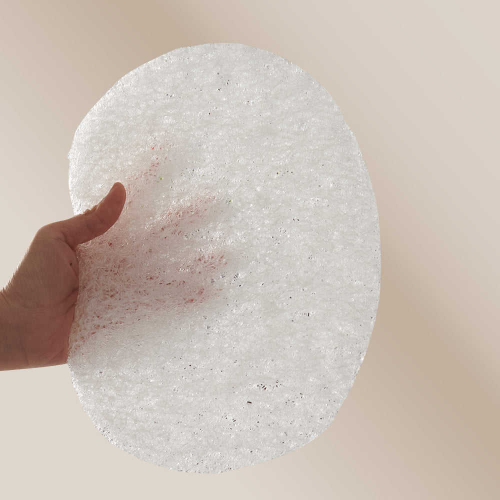 Sunveno Baby Head Shaping Pillow – Breathable Anti-Flat Head Infant Support Pillow, White