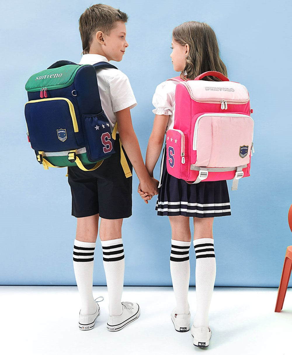 SUNVENO School Bag - Pink