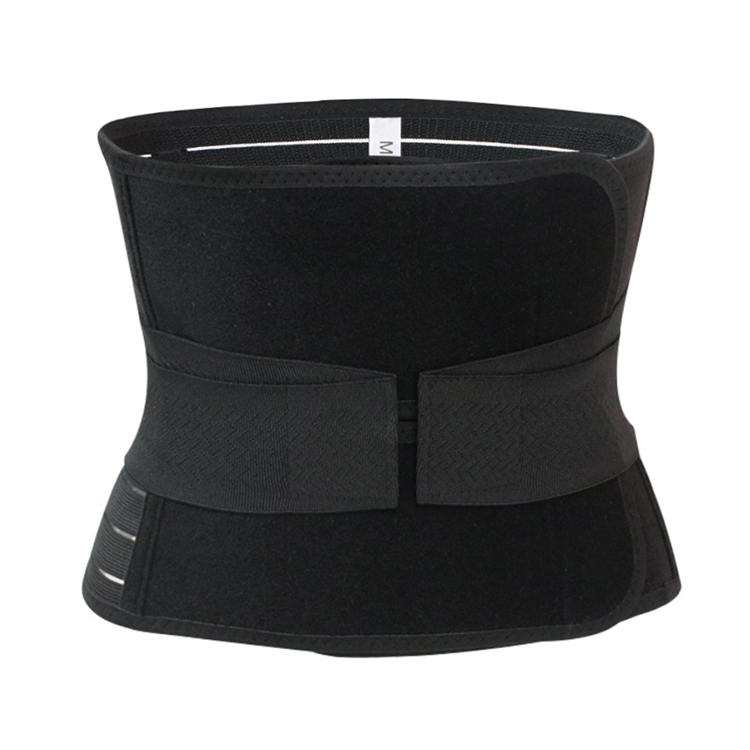حزام دعم البطن SUNVENO للحمل بمقبض متقاطع - أسود، مقاس كبير