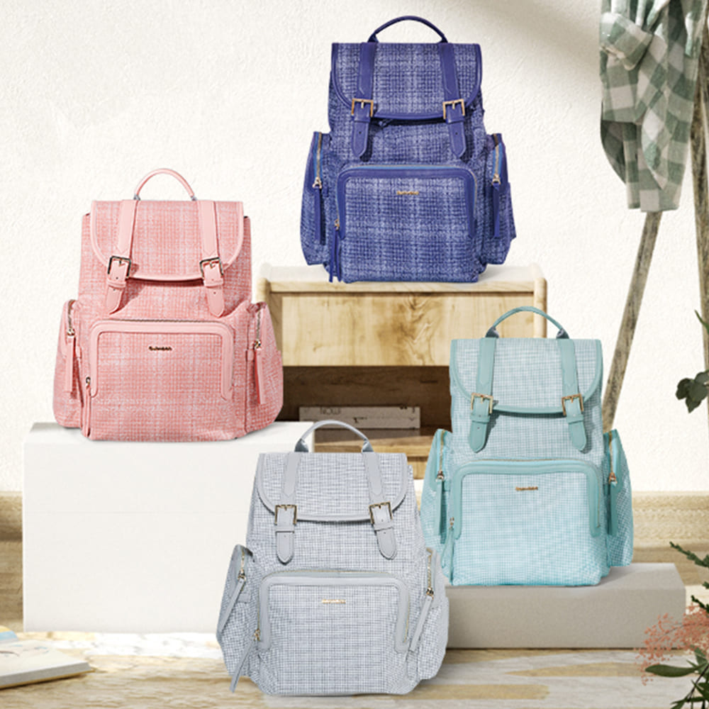 SUNVENO Vouge Diaper Bag - Blue