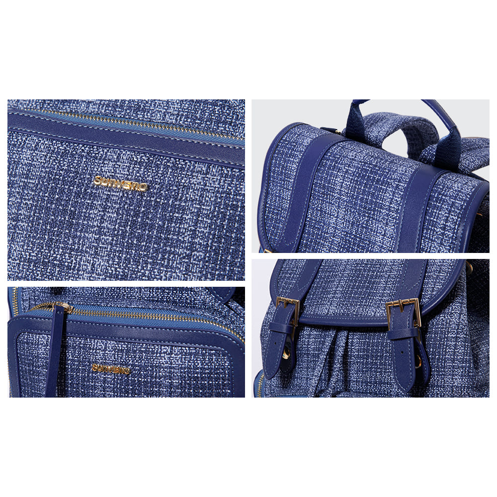 SUNVENO Vouge Diaper Bag - Blue