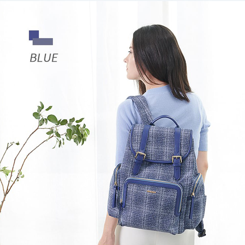 SUNVENO Vouge Diaper Bag - Blue