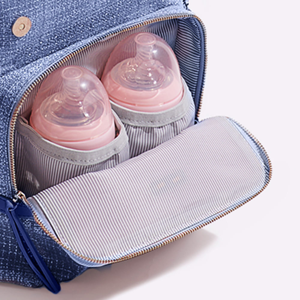 SUNVENO Vouge Diaper Bag - Blue