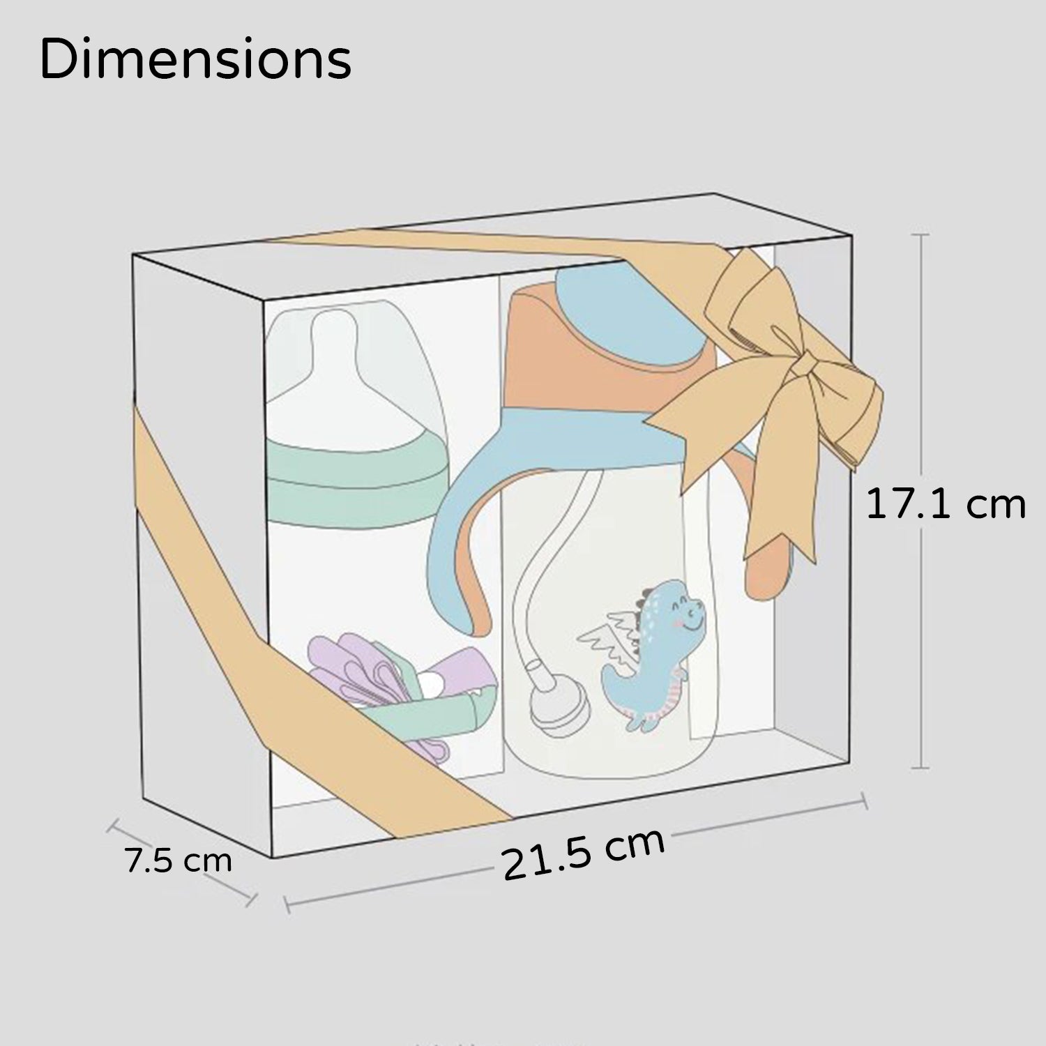 كوب ماء/زجاجة رضاعة صن فينو 300 مل - وردي