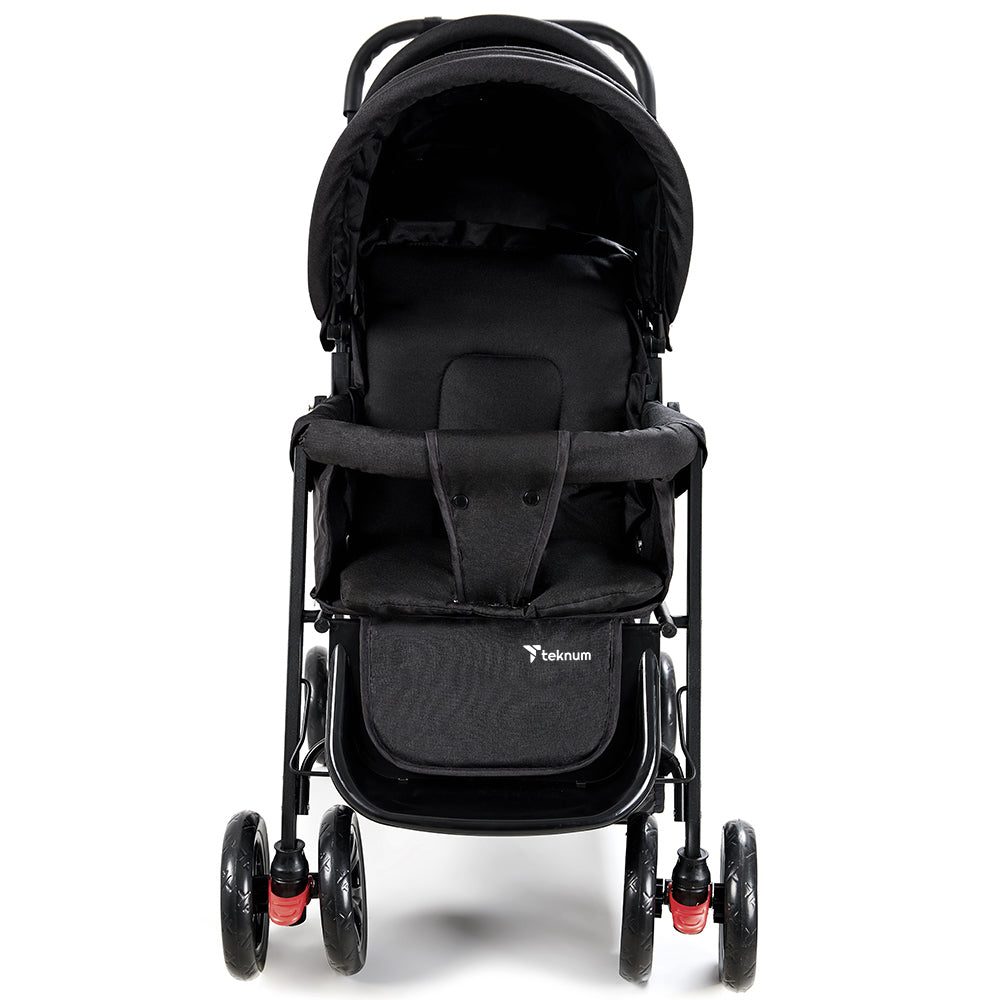 TEKNUM Double Baby Stroller - Black