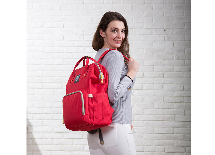 SUNVENO - Diaper Bag - Real Red