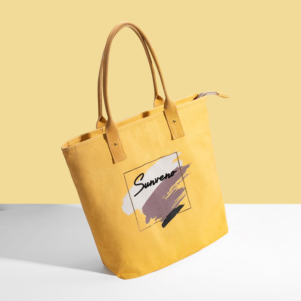 SUNVENO - Tote Diaper Carry Bag - Yellow