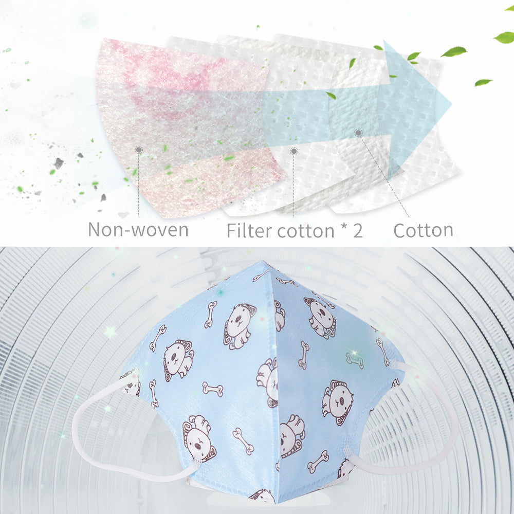 SUNVENO Child Face Mask set of 5 pcs