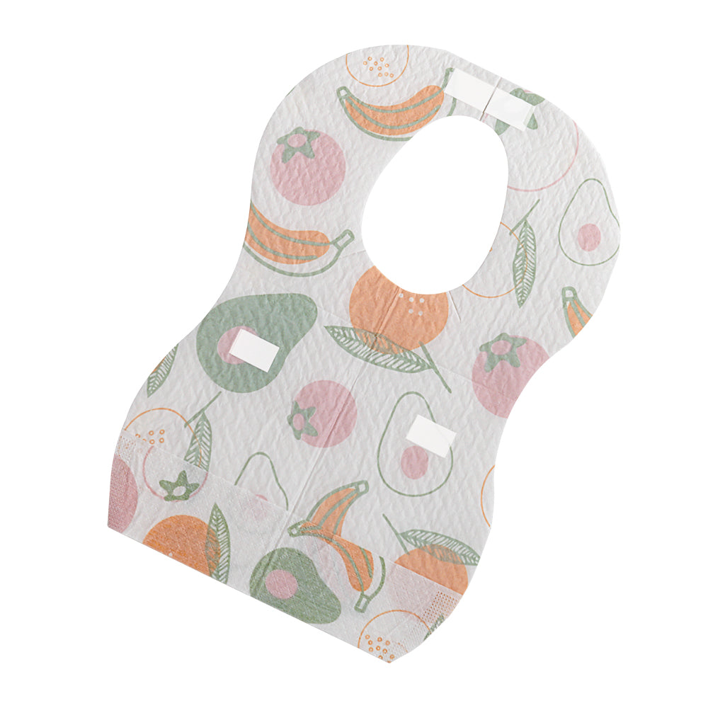SUNVENO Disposable Baby Bibs - 20 pcs - Fruit