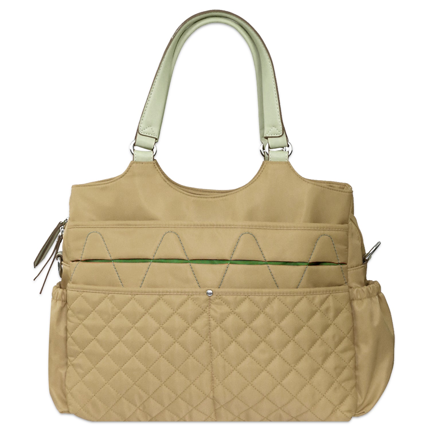 SUNVENO Fashion Diaper Bag - Khaki