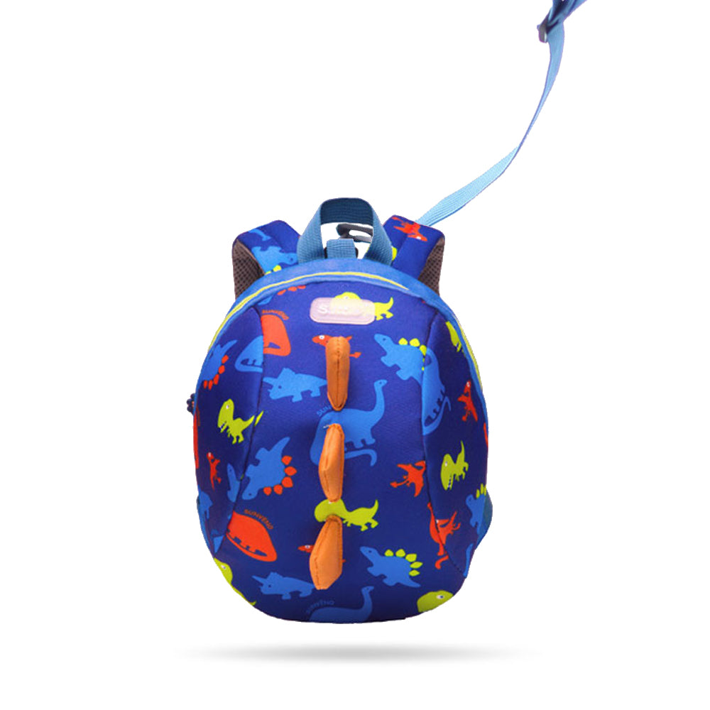 SUNVENO Kids Backpack - Dinosaur Blue