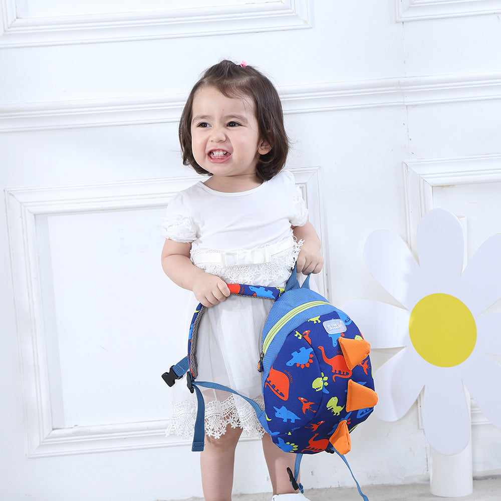 SUNVENO Kids Backpack - Dinosaur Blue